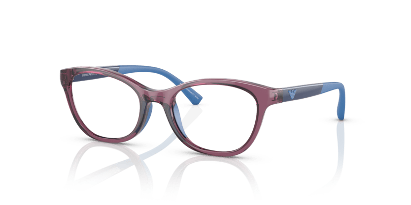 0EK3204 - Emporio Armani Kids - Violet - (Transparent Violet 5897) - 46 - 17 - 125 MM - Ardor Eyewear 8056597981934