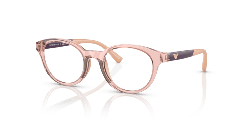 0EK3205 - Emporio Armani Kids - Pink - (Transparent Pink 5821) - 46 - 18 - 125 MM - Ardor Eyewear 8056597981828