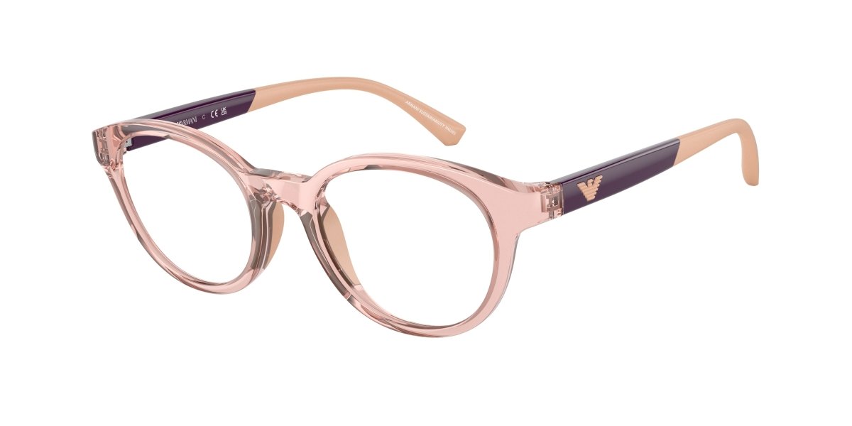 0EK3205 - Emporio Armani Kids - Pink - (Transparent Pink 5821) - 46 - 18 - 125 MM - Ardor Eyewear 8056597981828