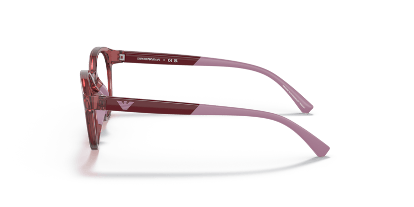 0EK3205 - Emporio Armani Kids - Red - (Shiny Transparent Red 5075) - 46 - 18 - 125 MM - Ardor Eyewear 8056597981767