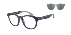 0EK4001 - Emporio Armani Kids - (Matte Blue) Clear - 47 - 17 - 125 MM - Ardor Eyewear 8056597821018