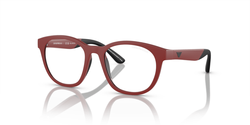 0EK4001 - Emporio Armani Kids - (Matte Red) Clear - 47 - 17 - 125 MM - Ardor Eyewear 8056597965590