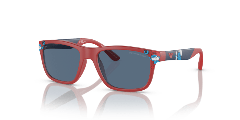 0EK4002 - Emporio Armani Kids - (Matte Red) Dark Blue - 48 - 16 - 125 MM - Ardor Eyewear 8056597889193