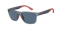 0EK4002 - Emporio Armani Kids - (Shiny Transparent Blue) Dark Blue - 48 - 16 - 125 MM - Ardor Eyewear 8056597821582