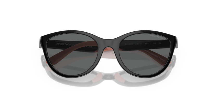 0EK4003 - Emporio Armani Kids - (Shiny Black) Dark Grey - 48 - 17 - 125 MM - Ardor Eyewear 8056597844062