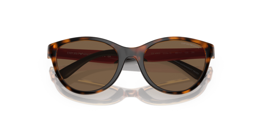 0EK4003 - Emporio Armani Kids - (Shiny Havana) Dark Brown - 48 - 17 - 125 MM - Ardor Eyewear 8056597844093