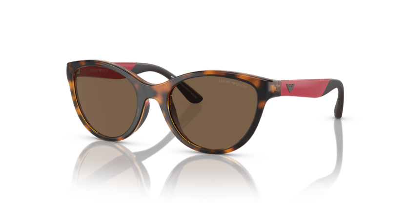 0EK4003 - Emporio Armani Kids - (Shiny Havana) Dark Brown - 48 - 17 - 125 MM - Ardor Eyewear 8056597844093