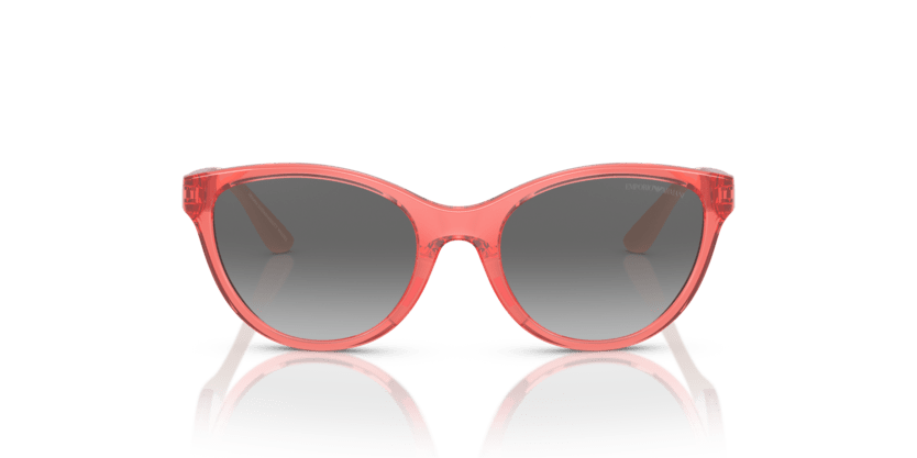 0EK4003 - Emporio Armani Kids - (Shiny Transparent Coral) Gradient Grey - 48 - 17 - 125 MM - Ardor Eyewear 8056597844109