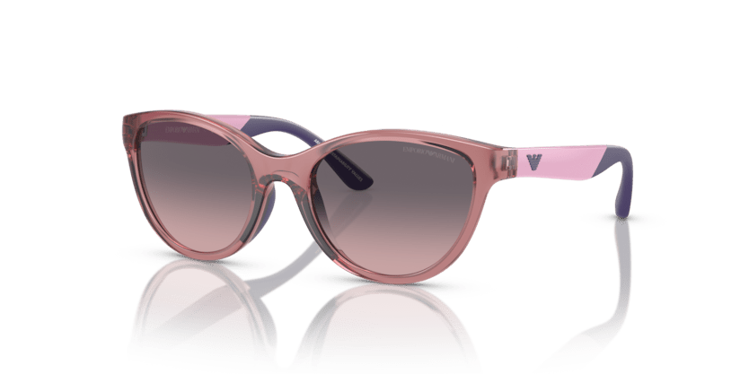 0EK4003 - Emporio Armani Kids - (Shiny Transparent Lillac) Pink Gradient Grey - 48 - 17 - 125 MM - Ardor Eyewear 8056597844086