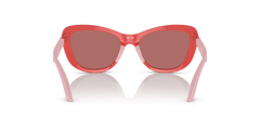 0EK4004 - Emporio Armani Kids - (Shiny Coral) Dark Violet Mirror Red - 50 - 16 - 125 MM - Ardor Eyewear 8056262073384