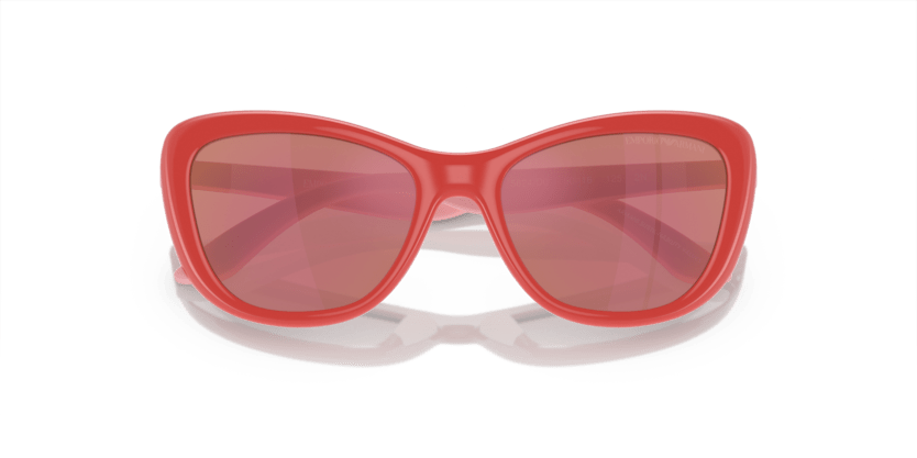 0EK4004 - Emporio Armani Kids - (Shiny Coral) Dark Violet Mirror Red - 50 - 16 - 125 MM - Ardor Eyewear 8056262073384