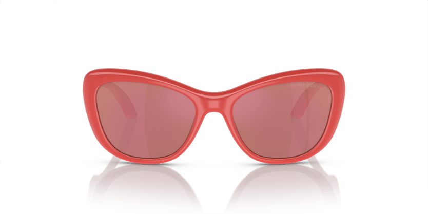 0EK4004 - Emporio Armani Kids - (Shiny Coral) Dark Violet Mirror Red - 50 - 16 - 125 MM - Ardor Eyewear 8056262073384