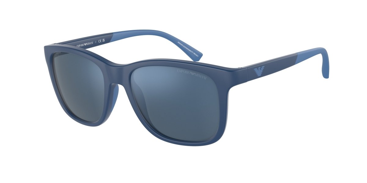 0EK4184 - Emporio Armani Kids - (Matte Blue) Dark Blue Mirror Blue - 49 - 16 - 125 MM - Ardor Eyewear 8056597982023