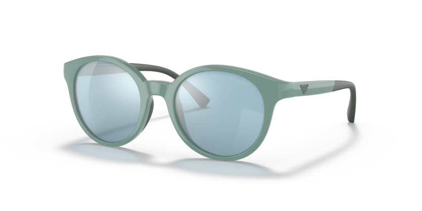 0EK4185 - Emporio Armani Kids - (Shiny Light Blue) Light Blue Mirror Silver - 47 - 18 - 125 MM - Ardor Eyewear 8056597982108