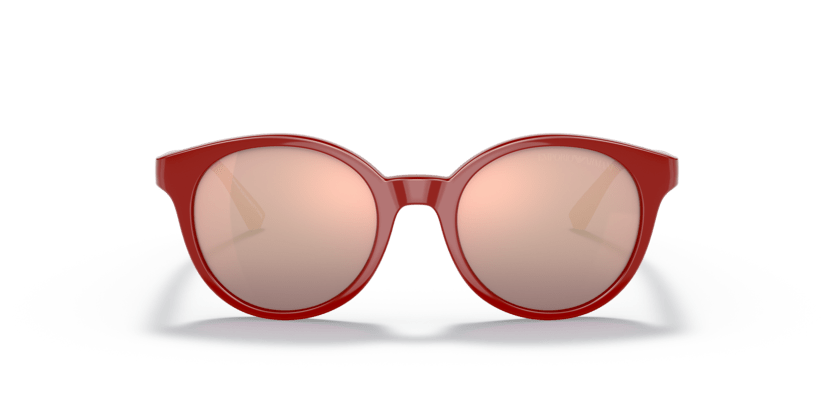 0EK4185 - Emporio Armani Kids - (Shiny Red) Polar Purple Mirror Gold Rose Polarized - 47 - 18 - 125 MM - Ardor Eyewear 8056597982085