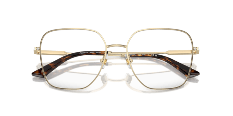 Opal Pink - 0JC2001B 8056262040904 Jimmy Choo Eyeglasses Woman Square