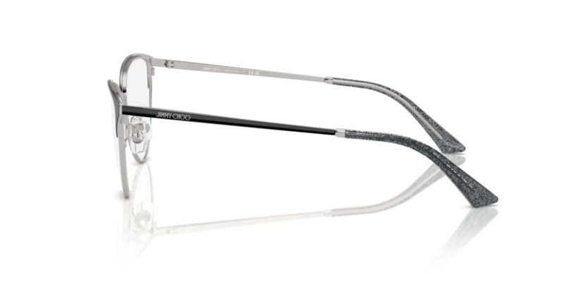 Black Glitter - 0JC2002 8056262078778 Jimmy Choo Eyeglasses Woman Cat Eye