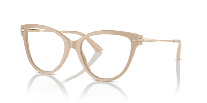 Black - 0JC3001B 8056262040508 Jimmy Choo Eyeglasses Woman Cat Eye