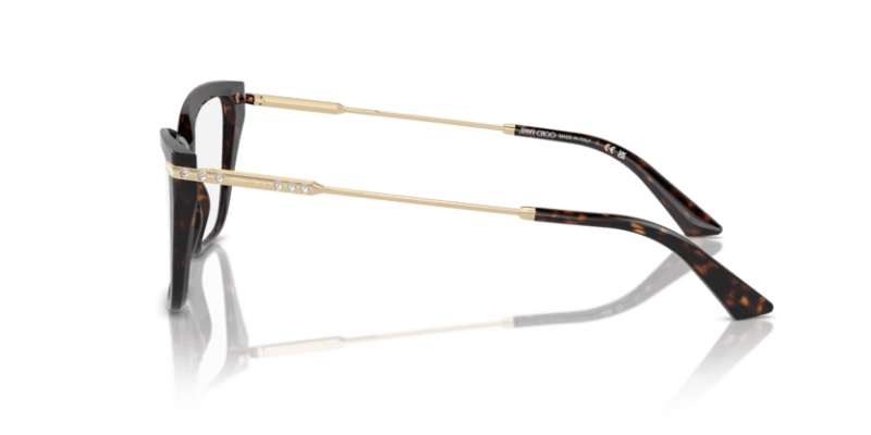 Havana - 0JC3002B 8056262040409 Jimmy Choo Eyeglasses Woman Cat Eye