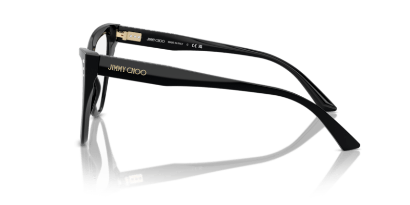 White - 0JC3004B 8056262039663 Jimmy Choo Eyeglasses Woman Butterfly