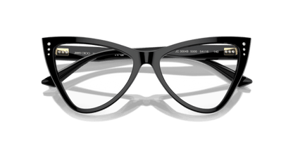 White - 0JC3004B 8056262039663 Jimmy Choo Eyeglasses Woman Butterfly