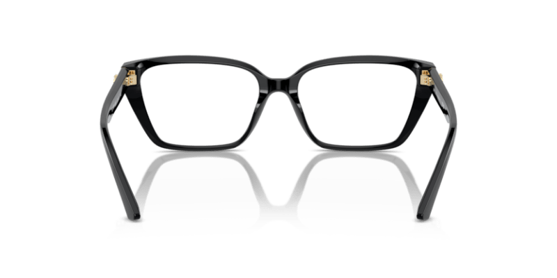 Polished Black - 0JC3008 8056262029732 Jimmy Choo Eyeglasses Woman Cat Eye