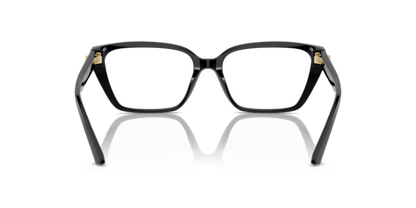 Polished Black - 0JC3008 8056262029732 Jimmy Choo Eyeglasses Woman Cat Eye