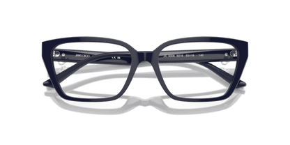 Polished Black - 0JC3008 8056262029794 Jimmy Choo Eyeglasses Woman Cat Eye