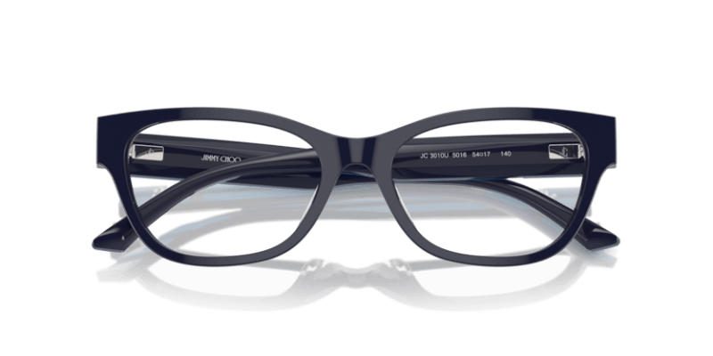 Matte Alpine Green - 0JC3010U 8056262043363 Jimmy Choo Eyeglasses Woman Cat Eye