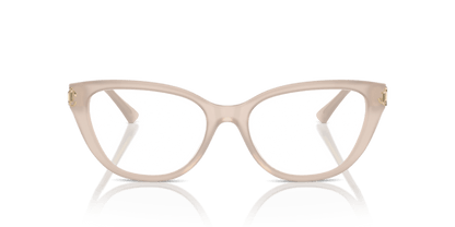 Matte Red/Gold Colorshift - 0JC3011 8056262029930 Jimmy Choo Eyeglasses Woman Cat Eye