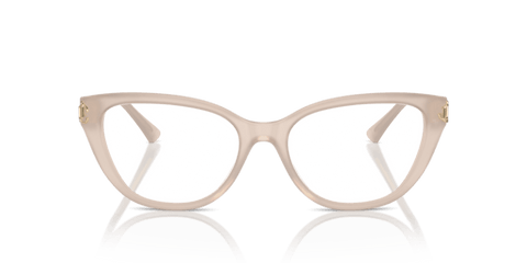 Matte Red/Gold Colorshift - 0JC3011 8056262029930 Jimmy Choo Eyeglasses Woman Cat Eye