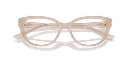 Matte Red/Gold Colorshift - 0JC3011 8056262029930 Jimmy Choo Eyeglasses Woman Cat Eye