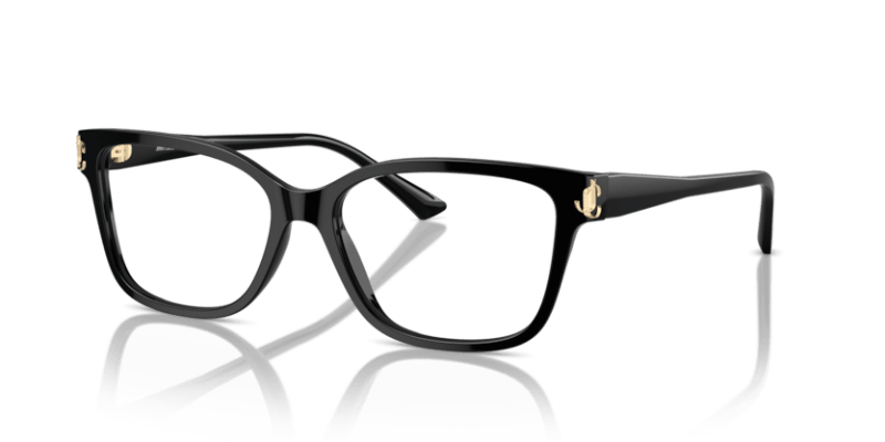 Polished Black - 0JC3012 8056262029978 Jimmy Choo Eyeglasses Woman Pillow
