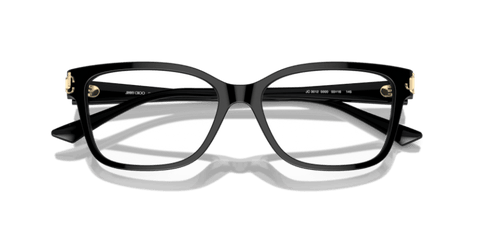 Polished Black - 0JC3012 8056262029978 Jimmy Choo Eyeglasses Woman Pillow