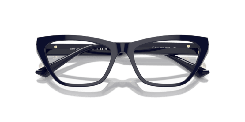Black - 0JC3014 8056262044599 Jimmy Choo Eyeglasses Woman Cat Eye