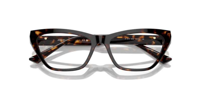 Black - 0JC3014 8056262044551 Jimmy Choo Eyeglasses Woman Cat Eye