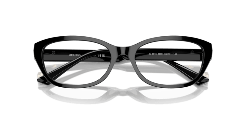 Pink - 0JC3015 8056262047422 Jimmy Choo Eyeglasses Woman Oval