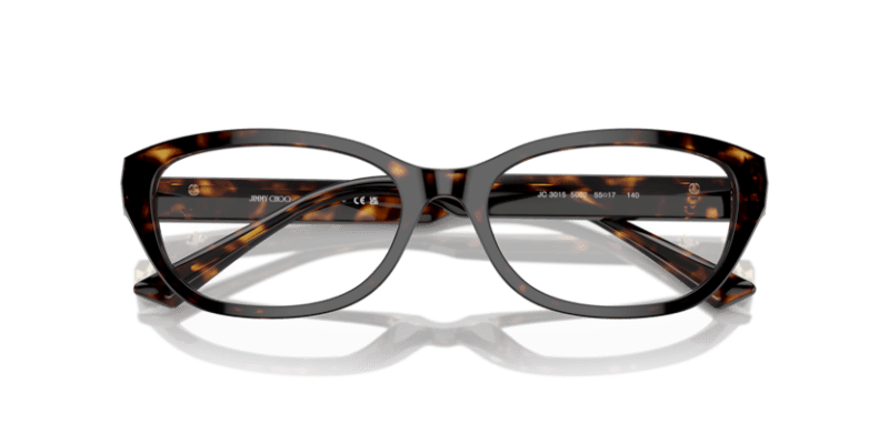 Violet - 0JC3015 8056262047446 Jimmy Choo Eyeglasses Woman Oval