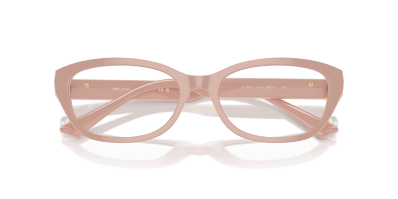 Silver - 0JC3015 8056262047460 Jimmy Choo Eyeglasses Woman Oval