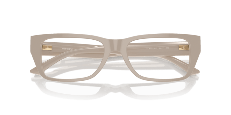 Silver - 0JC3016 8056262043653 Jimmy Choo Eyeglasses Woman Pillow