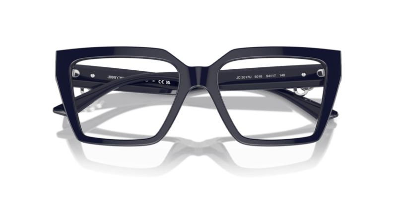 Gunmetal - 0JC3017U 8056262030165 Jimmy Choo Eyeglasses Woman Cat Eye