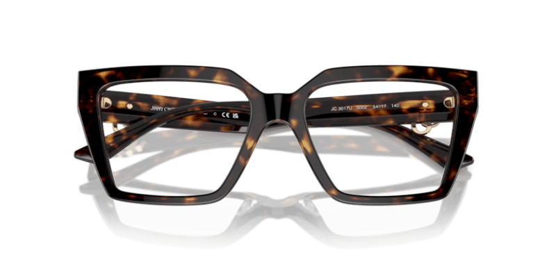 Pale Gold - 0JC3017U 8056262030127 Jimmy Choo Eyeglasses Woman Cat Eye