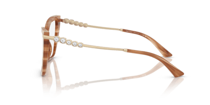 Striped Havana Glitter Brown - 0JC3020B 8056262267332