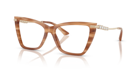 Striped Havana Glitter Brown - 0JC3020B 8056262267332