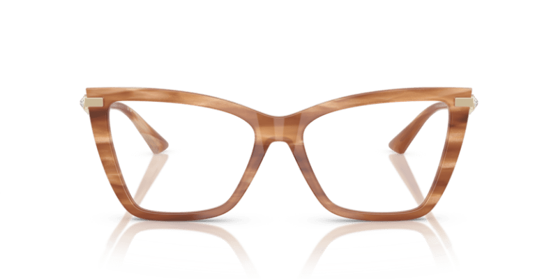 Striped Havana Glitter Brown - 0JC3020B 8056262267332