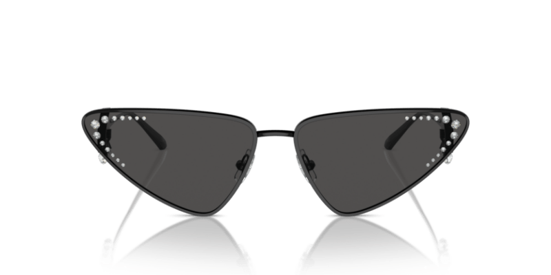 Black - 0JC4001B 8056262042007 Jimmy Choo Sunglasses Woman Cat Eye