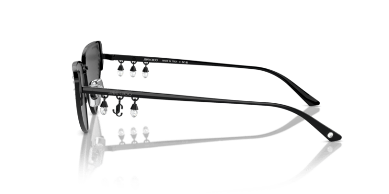 Black - 0JC4001B 8056262042007 Jimmy Choo Sunglasses Woman Cat Eye