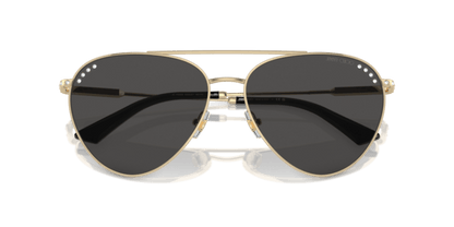 Beige - 0JC4002B 8056262048979 Jimmy Choo Sunglasses Woman Pilot