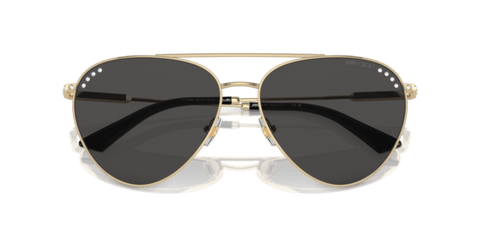 Beige - 0JC4002B 8056262048979 Jimmy Choo Sunglasses Woman Pilot