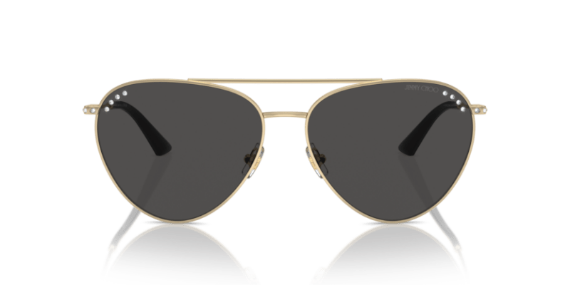 Beige - 0JC4002B 8056262048979 Jimmy Choo Sunglasses Woman Pilot